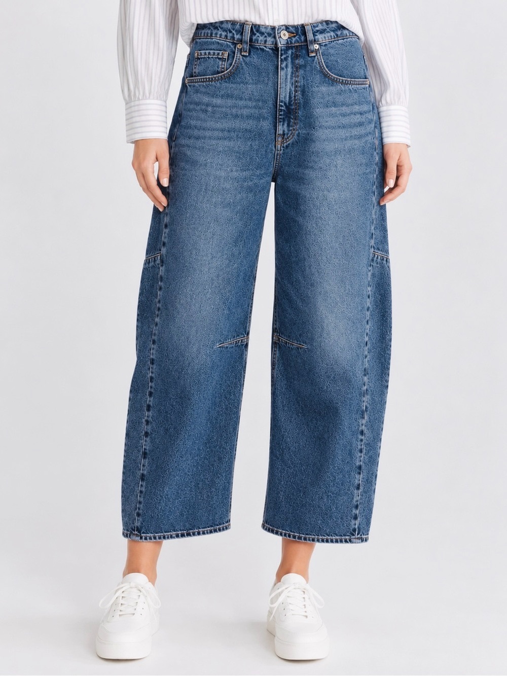 RAG&BONE Chase High Rise Barrel Jean in Lea